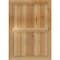 Ekena Millwork Framed Board-n-Batten Shutters, Rough Sawn Western Red Cedar, 21 1/2W x 30H, PR RBF06S21X030RWR - alternate 5
